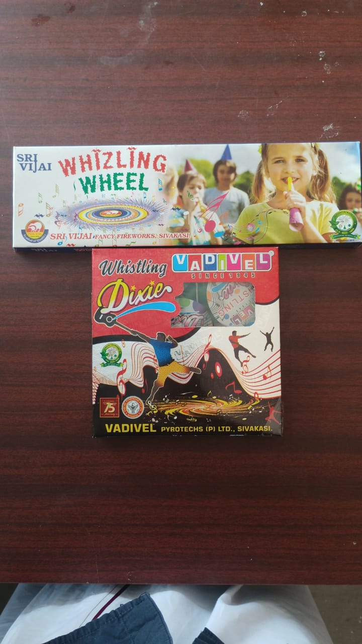 WHIZZLING WHEEL (OR) WHISTLING DIXER (5 PCS)