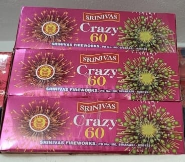 60 SHOT MULTI COLOUR